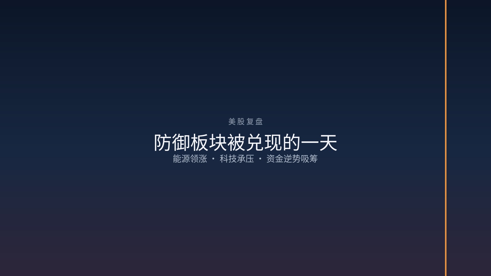 美股周五（2026-10-23）复盘